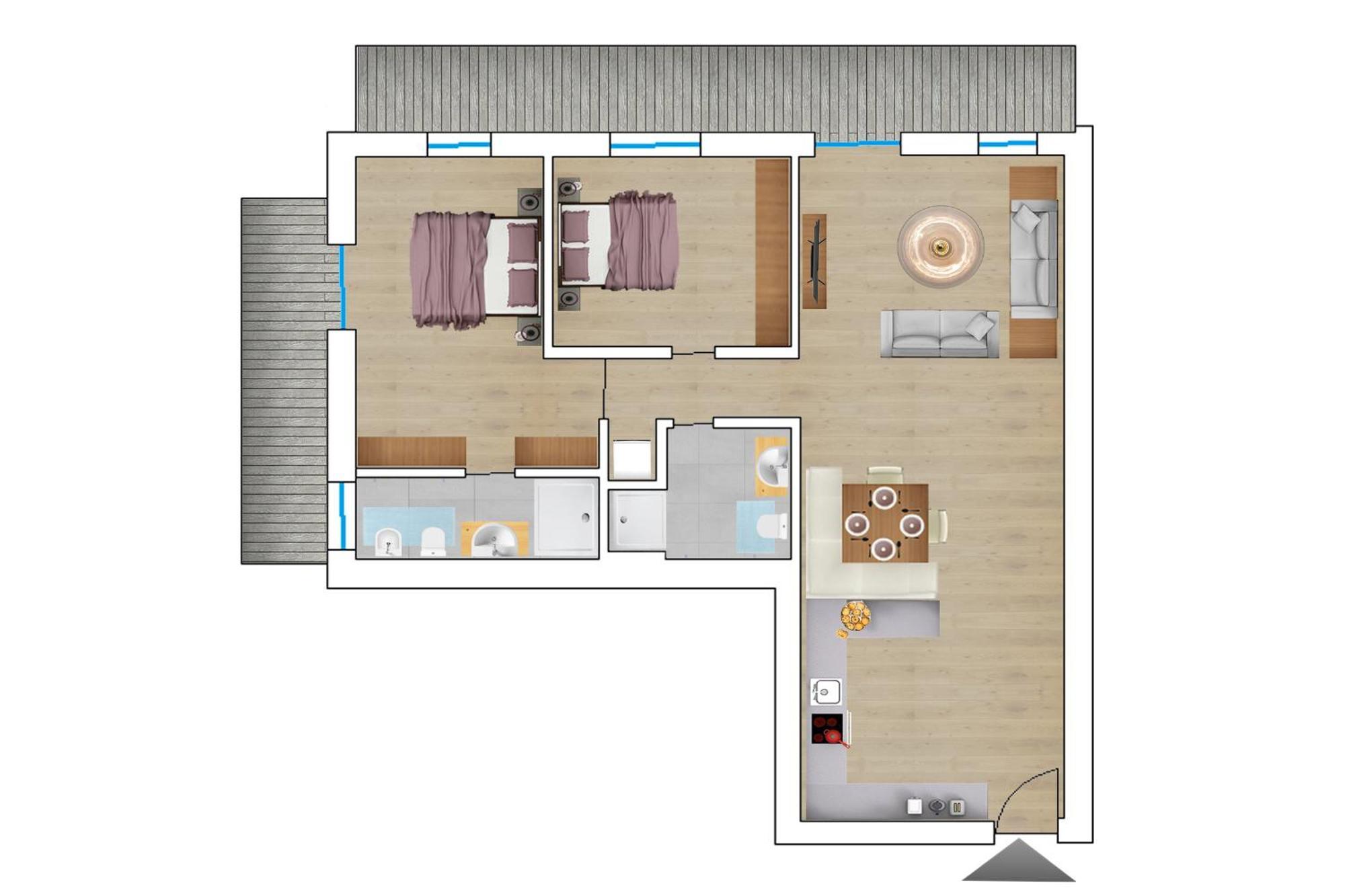 Aurturist Sesto Apartment ห้อง รูปภาพ